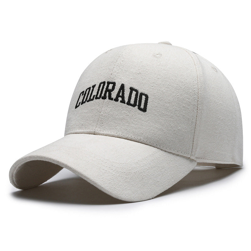 Menn's Casual Brodert Caps Skanto
