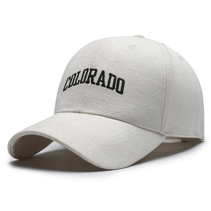 Menn's Casual Brodert Caps Skanto