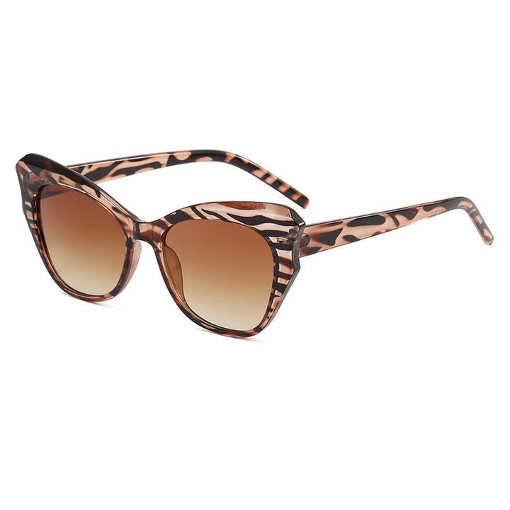 Dame Cat-Eye Solbrille med stilfullt design Skanto