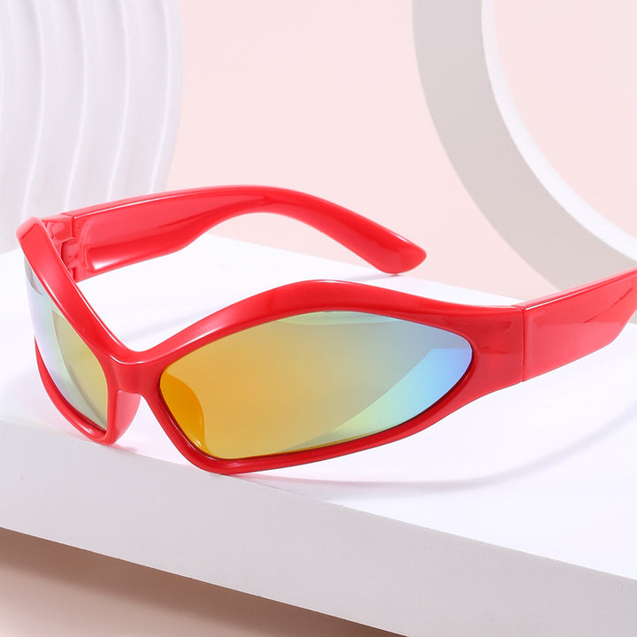Dame Sporty solbriller med aerodynamisk design Skanto