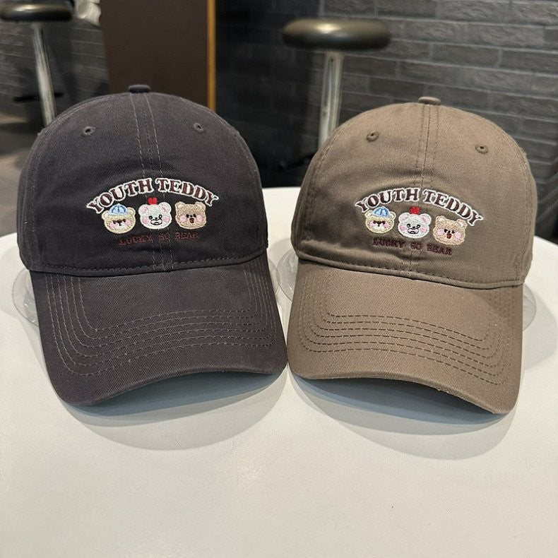 Unisex Brodert Karakter Caps Skanto