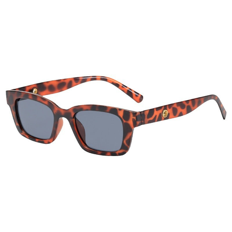 Dame trendy kvadratisk solbrille Skanto