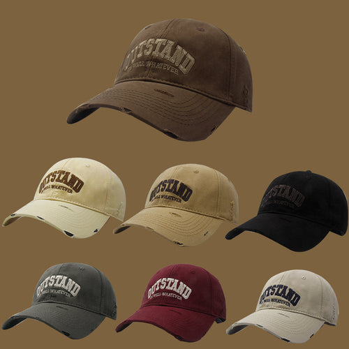 Unisex Slittet Fritids Caps Skanto