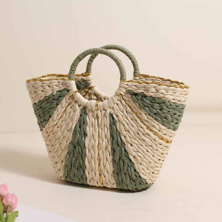 Handmade basket bag in modern design Skanto