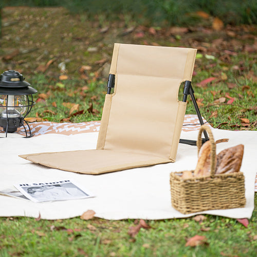 Foldable Outdoor Seat with Adjustable Backrest Skanto