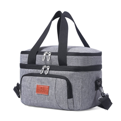 Dame isolert kjølebag med flere rom og ergonomisk design Skanto