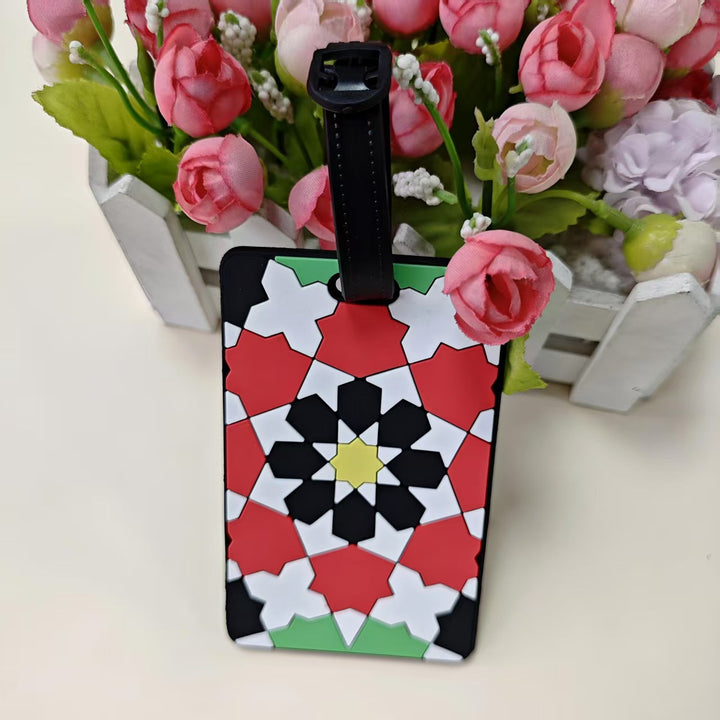 Unisex bagasjemerke i kreativ geometrisk design Skanto