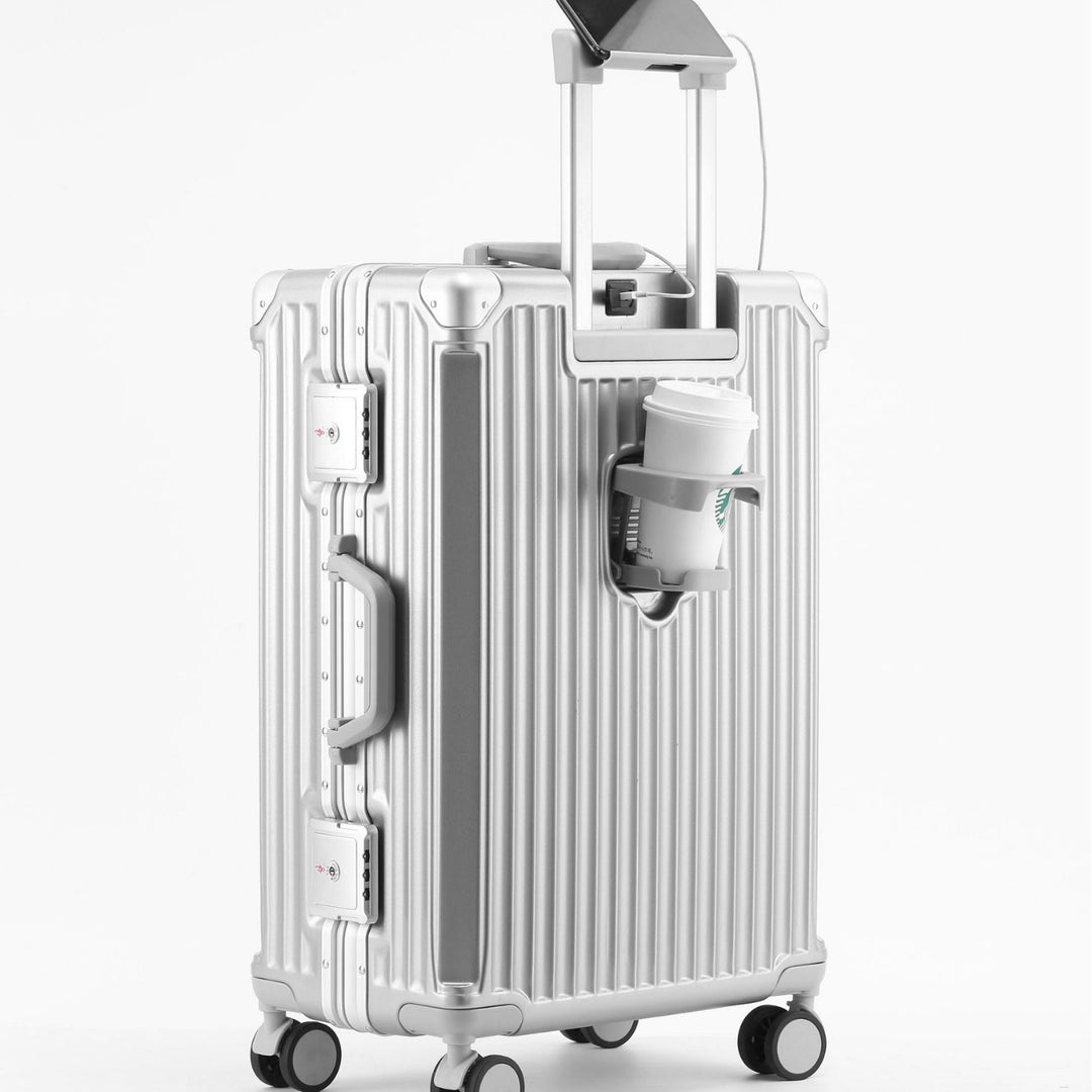 Unisex Sleek og Holdbar TSA-Vennlig Hard Shell Carry-On Koffert Skanto