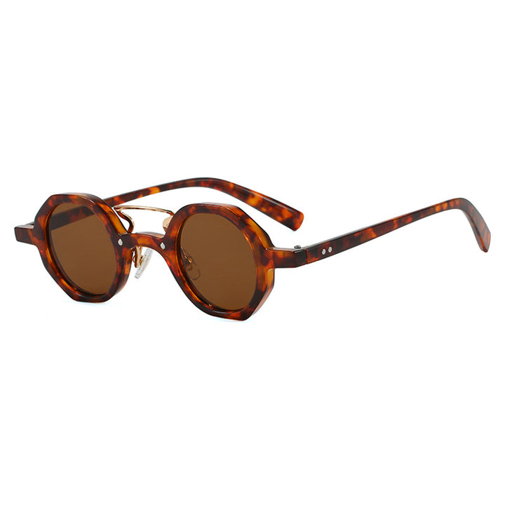 Women's stylish sunglasses in unique octagonal design Skanto