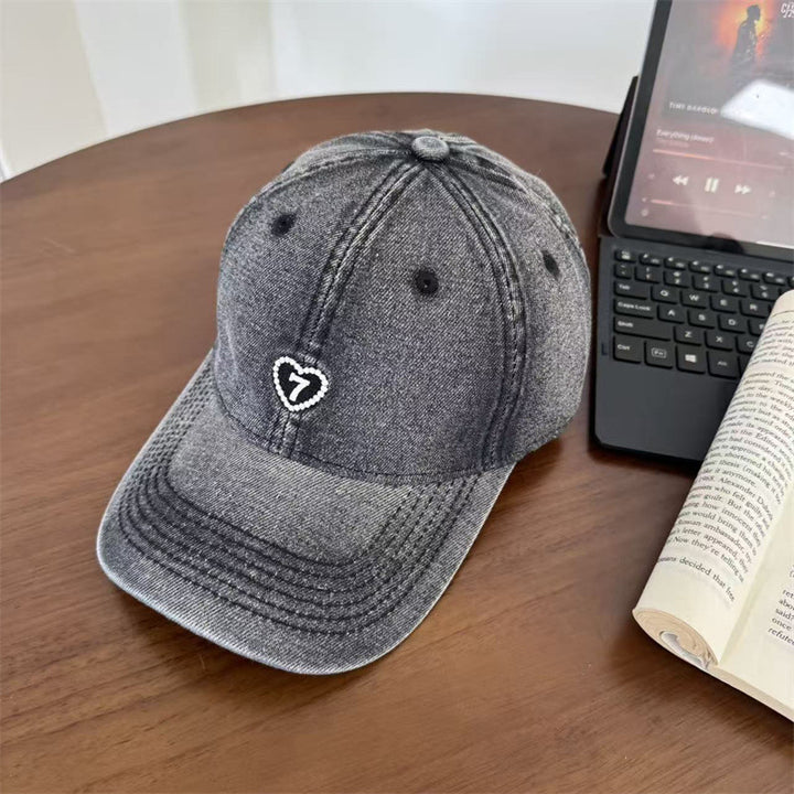 Kvinne Denim Baseball Cap Skanto