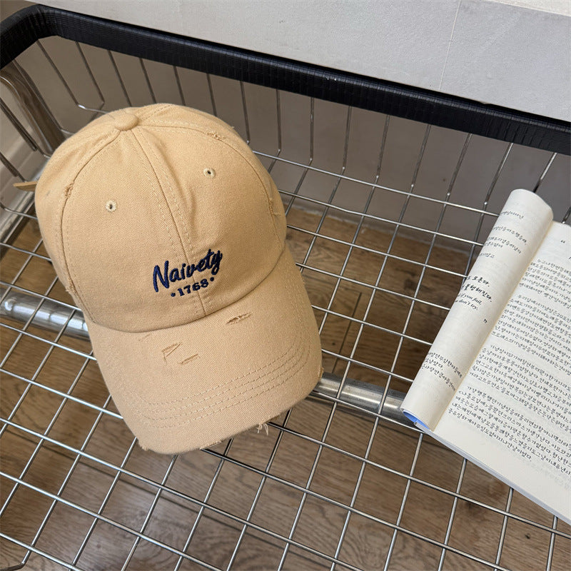 Herre Slittbomulls Baseball Caps Skanto