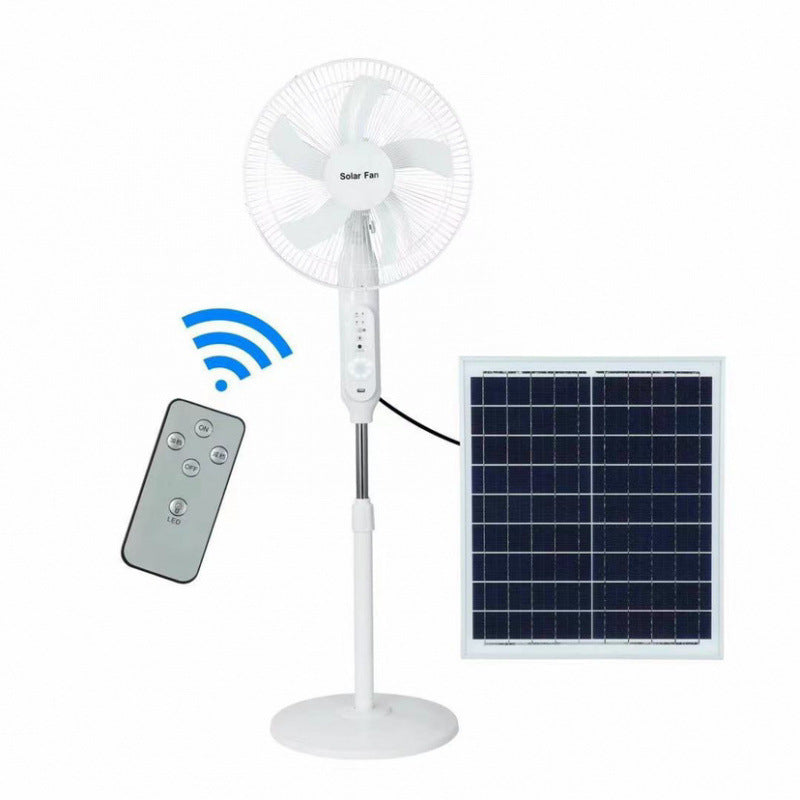 Unisex Solarbetrift Stående vifte med justerbar vinkel og effektive vifteblader Skanto