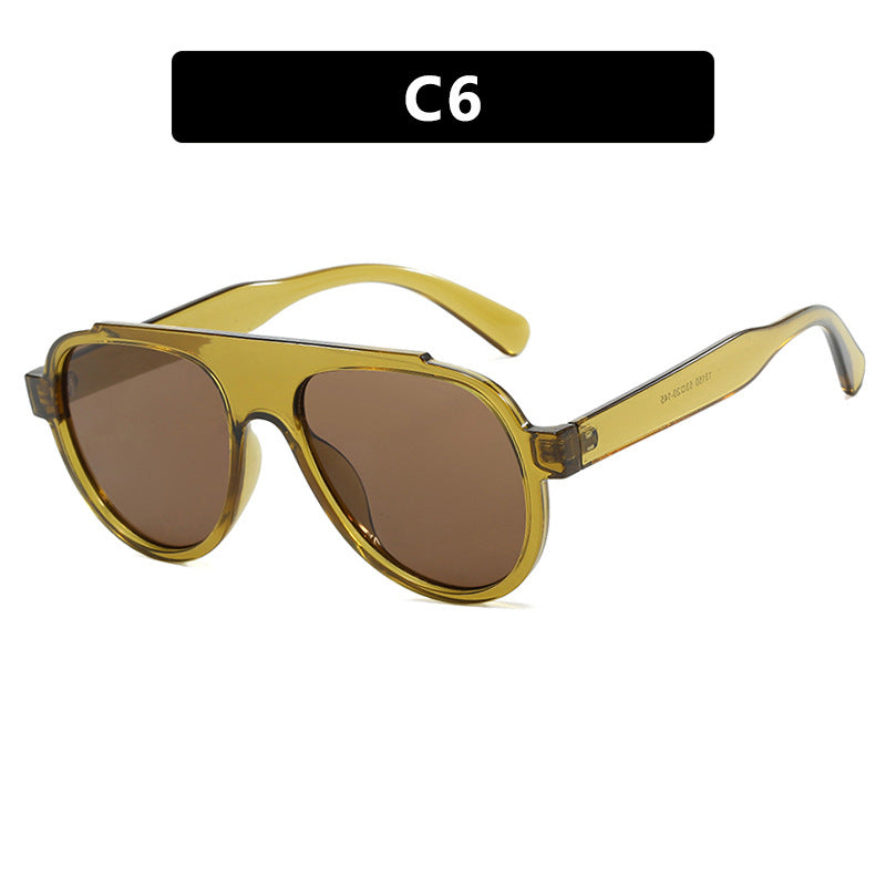 Women's stylish black sunglasses in modern design Skanto