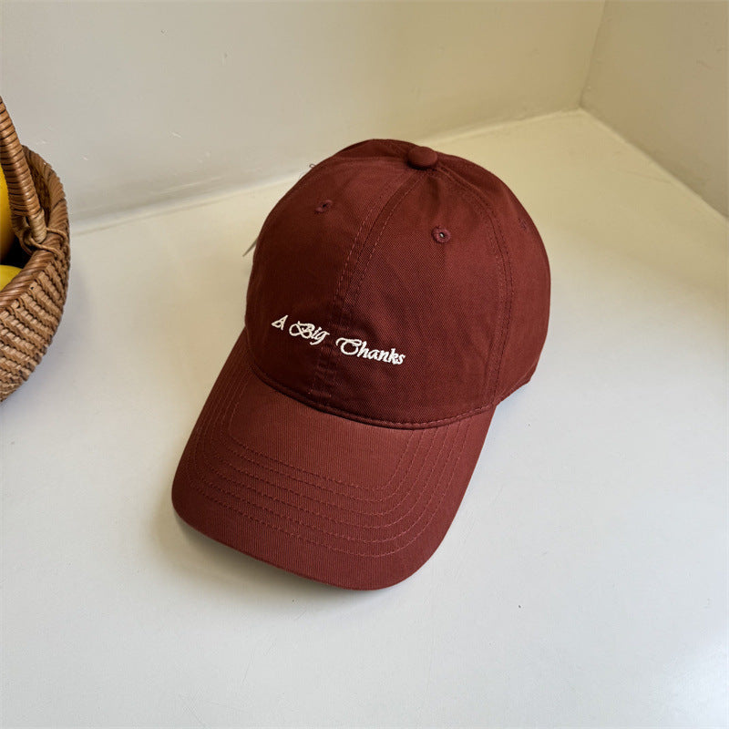 Kvinnenes klassiske broderte bomull baseball cap Skanto