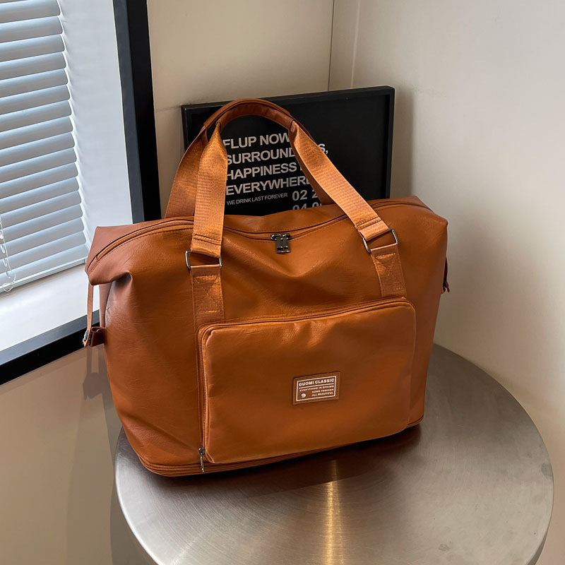 Elegant Sport-Duffelbag Med Praktisk Utvendig Lommerdesign Skanto