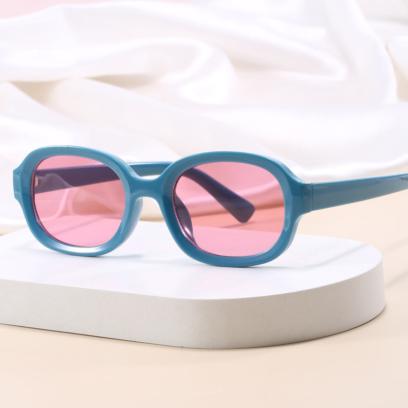 Dame moteriktig geometrisk solbrille med UV-beskyttelse Skanto
