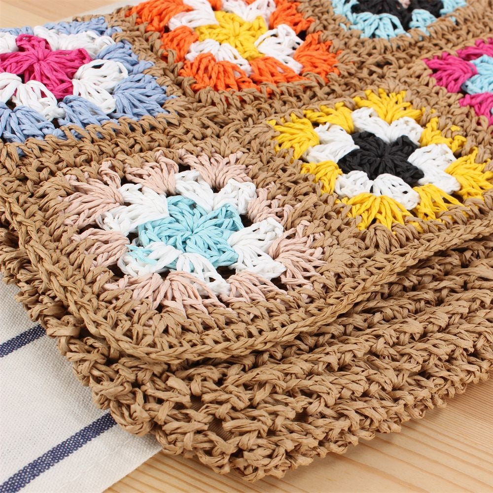 Shoulder bag in happy patchwork style Skanto
