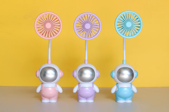 Unisex morsom håndvifte i astronautdesign Skanto