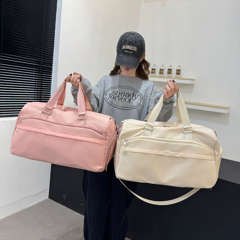 Sporty fritid duffel bag med smarte rom Skanto