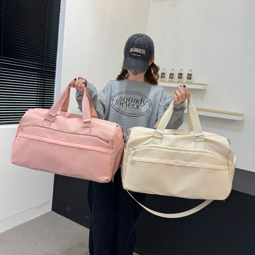 Sporty fritid duffel bag med smarte rom Skanto