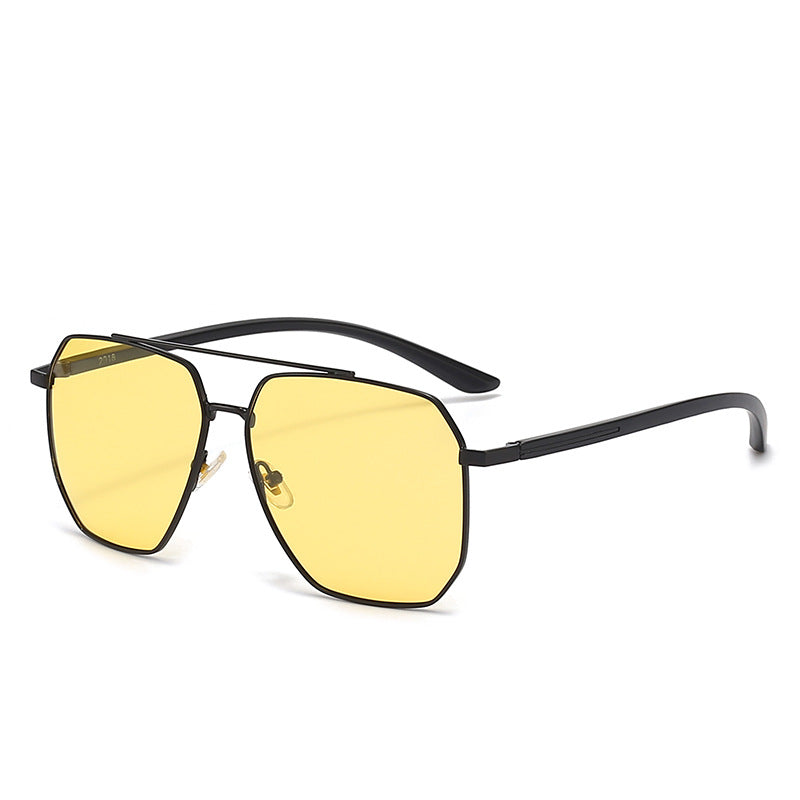 Herrer fashionable solbriller med edel ramme og polariserte glass Skanto
