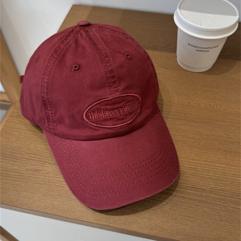 Herre Casual Slitt Bomull Baseball Caps Skanto