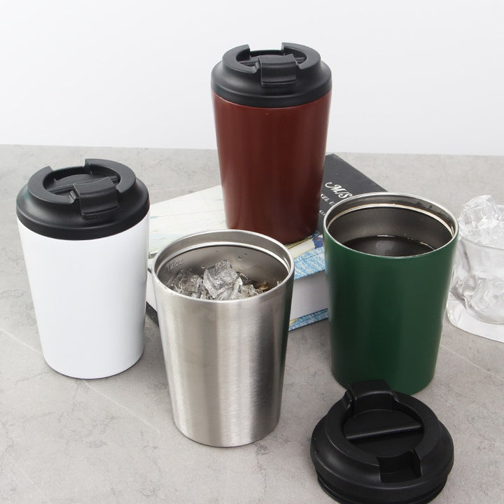 Dame isolert kaffekopp med ergonomisk lokk Skanto
