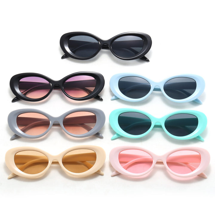 Dame elegant retro-solbrille med UV-beskyttelse Skanto