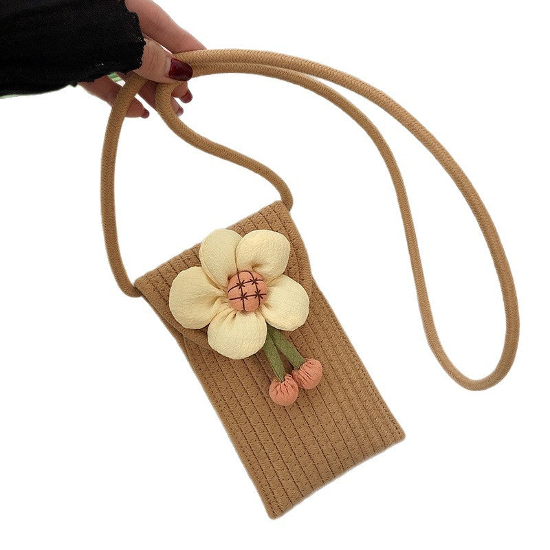 Blomstermønster skulderveske Skanto