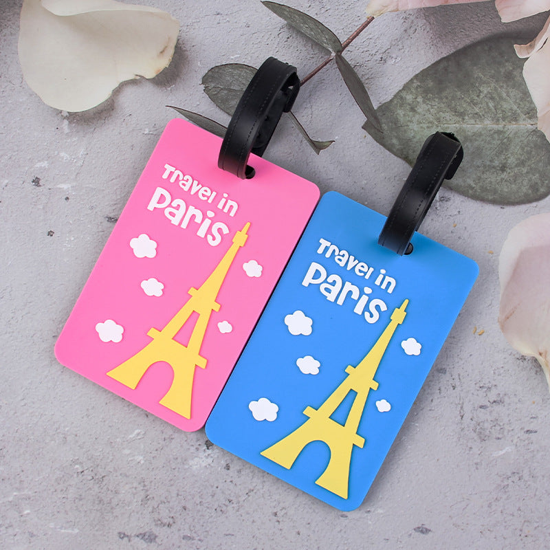 Paris-tema bagasjelapp Skanto