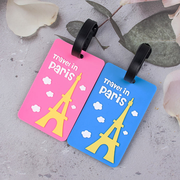 Paris-tema bagasjelapp Skanto