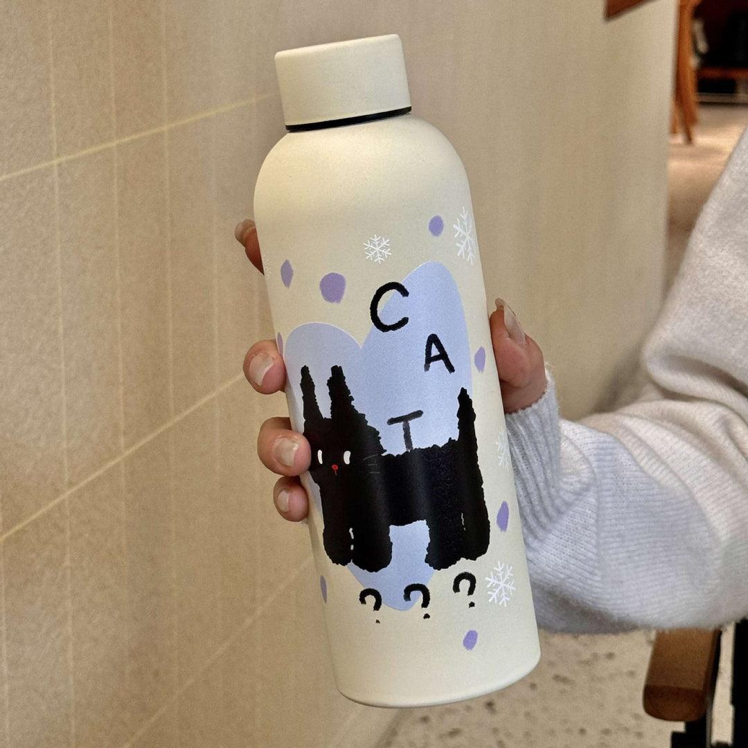 Dame Isoleringsdrikkeflaske med originalt Hello Kitty-design Skanto