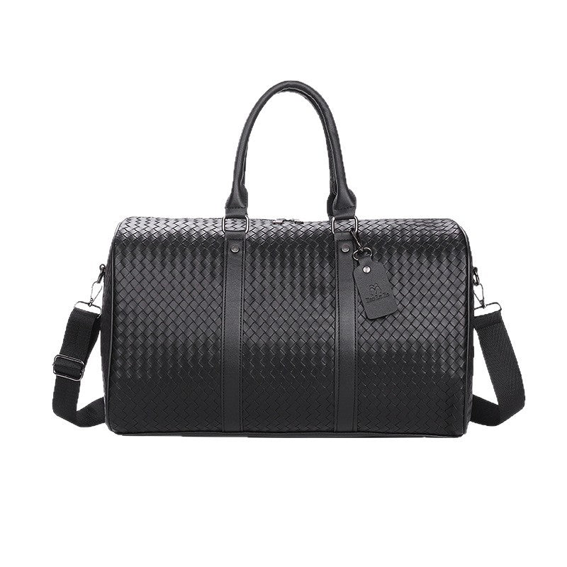 Stilfull og Romslig Reisetaske I Elegant Flettedesign Skanto