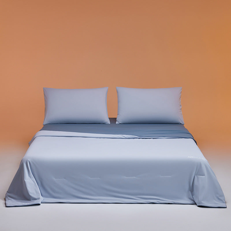 Dame premium Satin sengetøyssett med elegant struktur Skanto