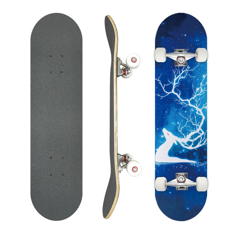 Grafisk Kunstnerisk Skateboard Skanto
