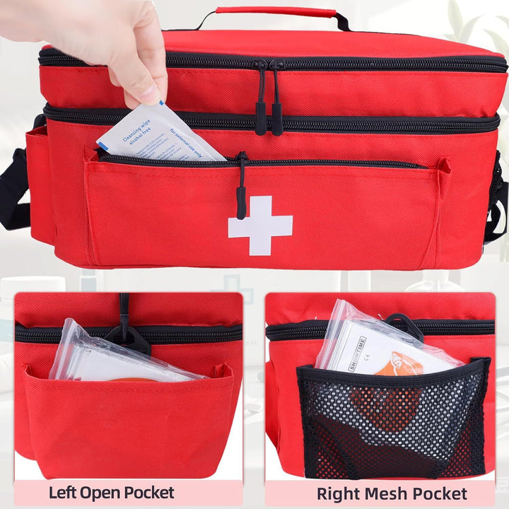 Allsidig kjølebag med robust glidelås og isolert innendørsrom Skanto