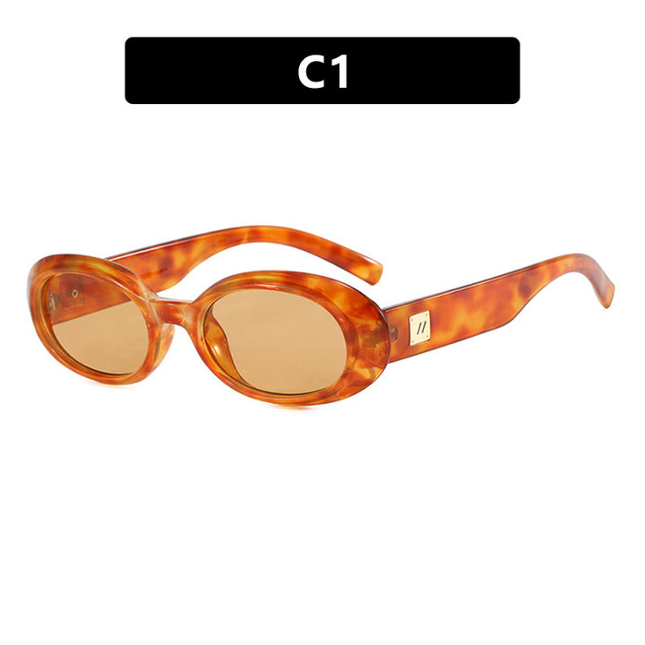 Women's fashionable oversized sunglasses with elegant shape Skanto