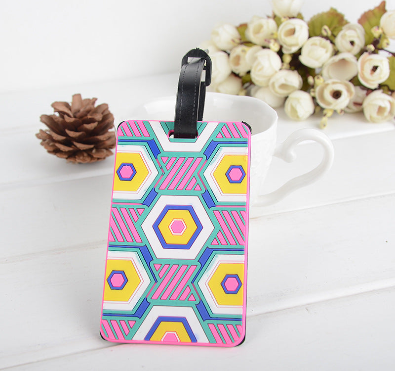 Unisex Bagasjetag med kreativt retro-mønster Skanto
