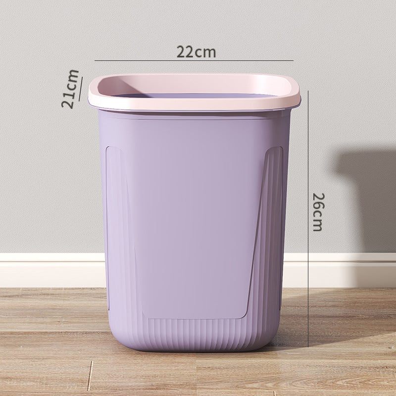 Women's elegant and practical trash can with ergonomic handle Skanto