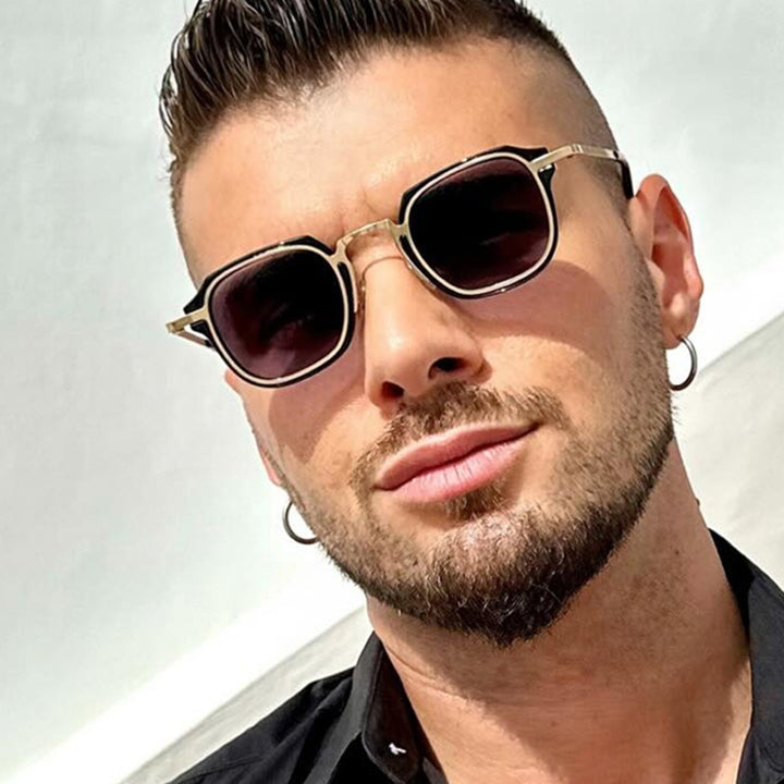 Women's square sunglasses with unique design and UV protection Skanto