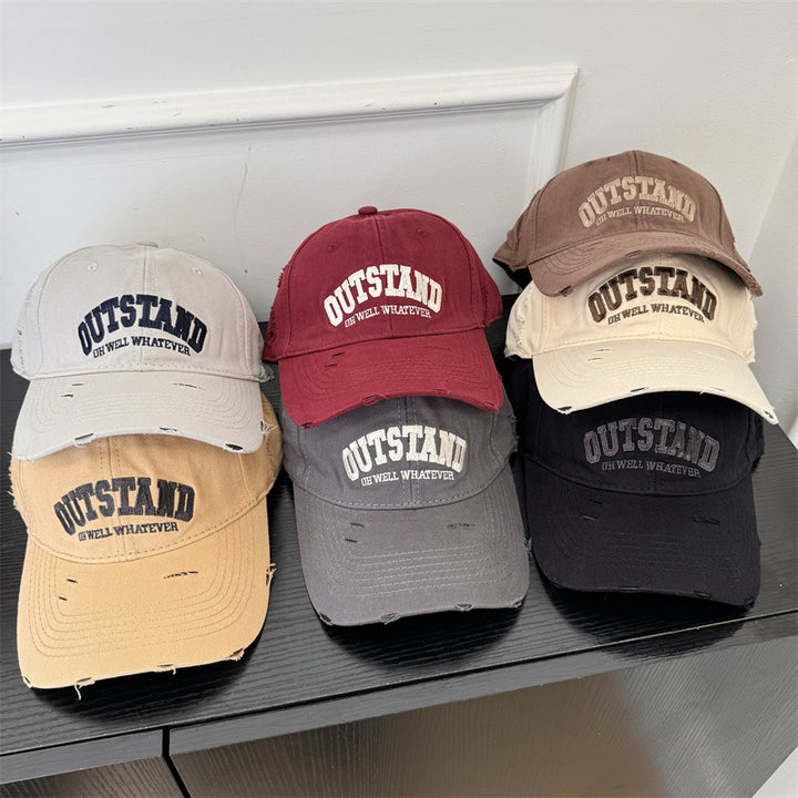 Herre Slitt Grafisk Baseball Caps Skanto 1783922124