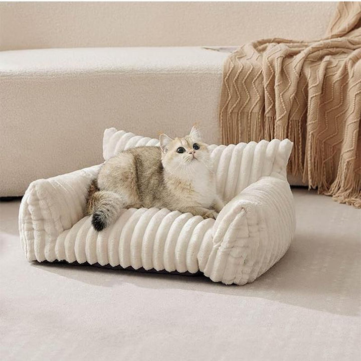 Myk Plysj Lounge Hundeseng