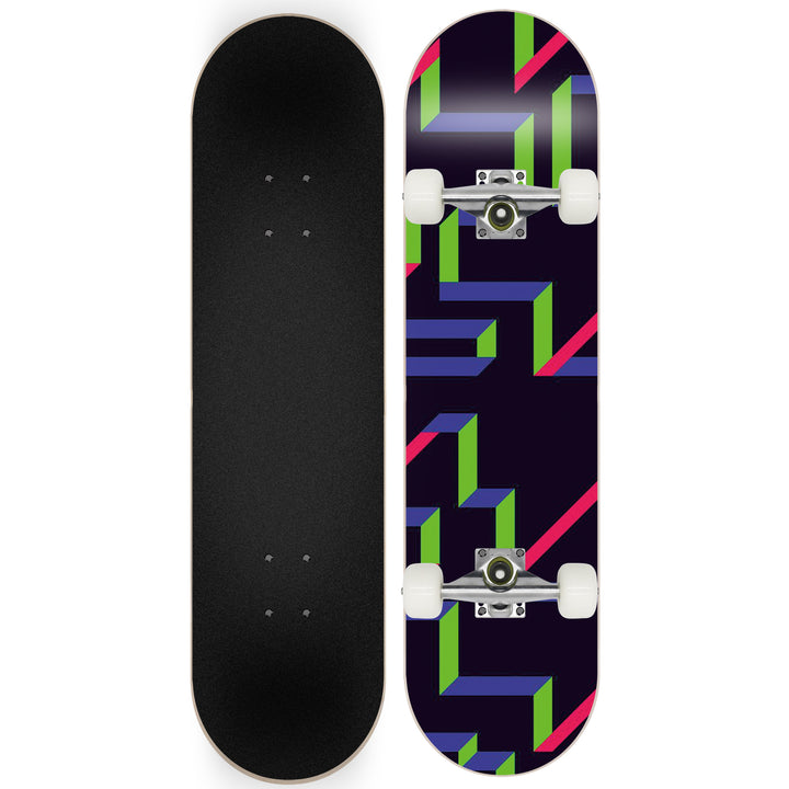Skateboard med Galaxy Design Skanto