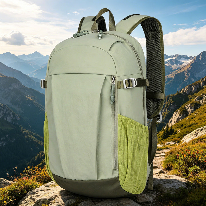 Unisex nan lettere Daypack ryggsekk med polstret rygg og organizerlomme Skanto