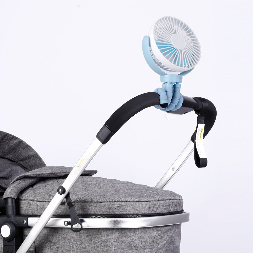 Unisex fleksibel Mini-vifte med sammenleggbart stativ Skanto