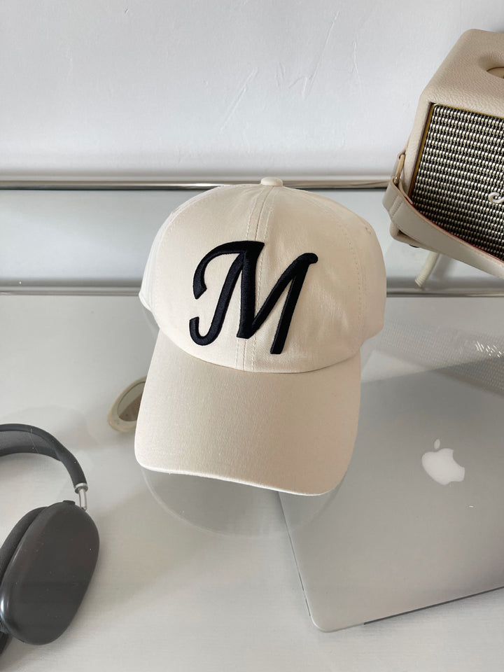 Herre Stilig Monogram Baseball Cap Skanto