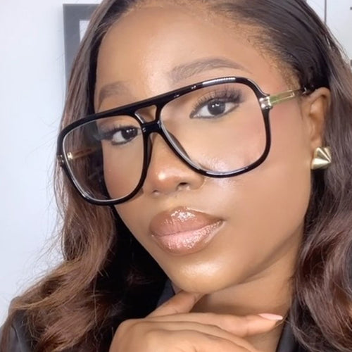 Women's oversized fashionable sunglasses with a robust and elegant design Skanto