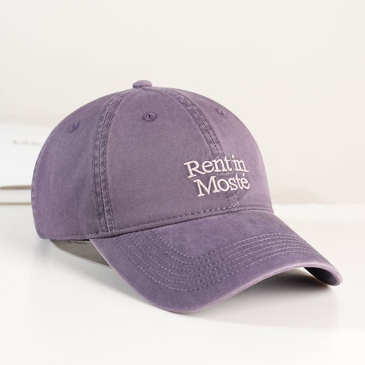 Dame bomull baseball cap med brodert Skanto tekst