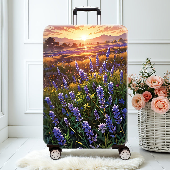 Kunstnerisk Blomster Hardt skall Koffert Skanto