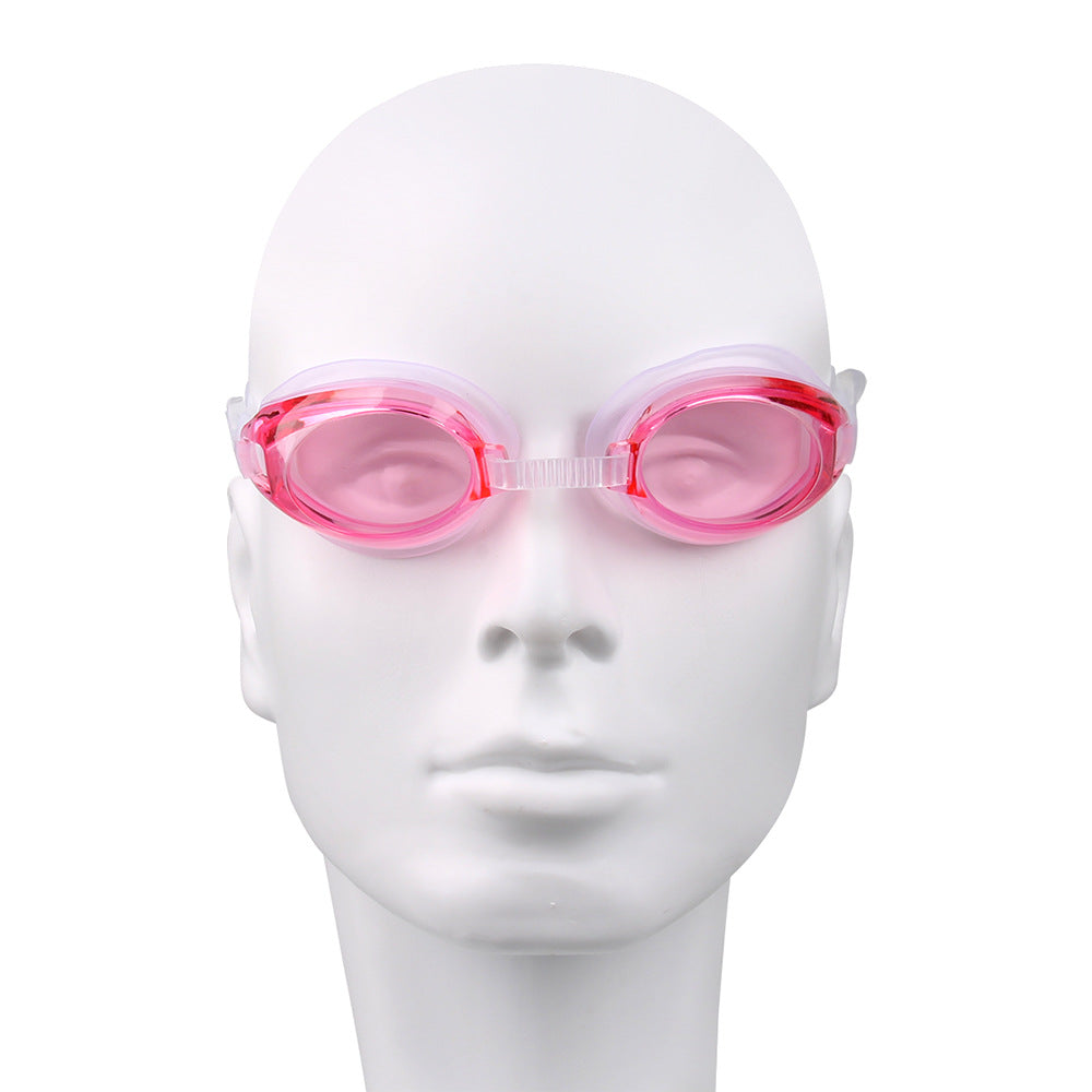 Svømmebrille med ripefrie linser og justerbart hodebånd Skanto